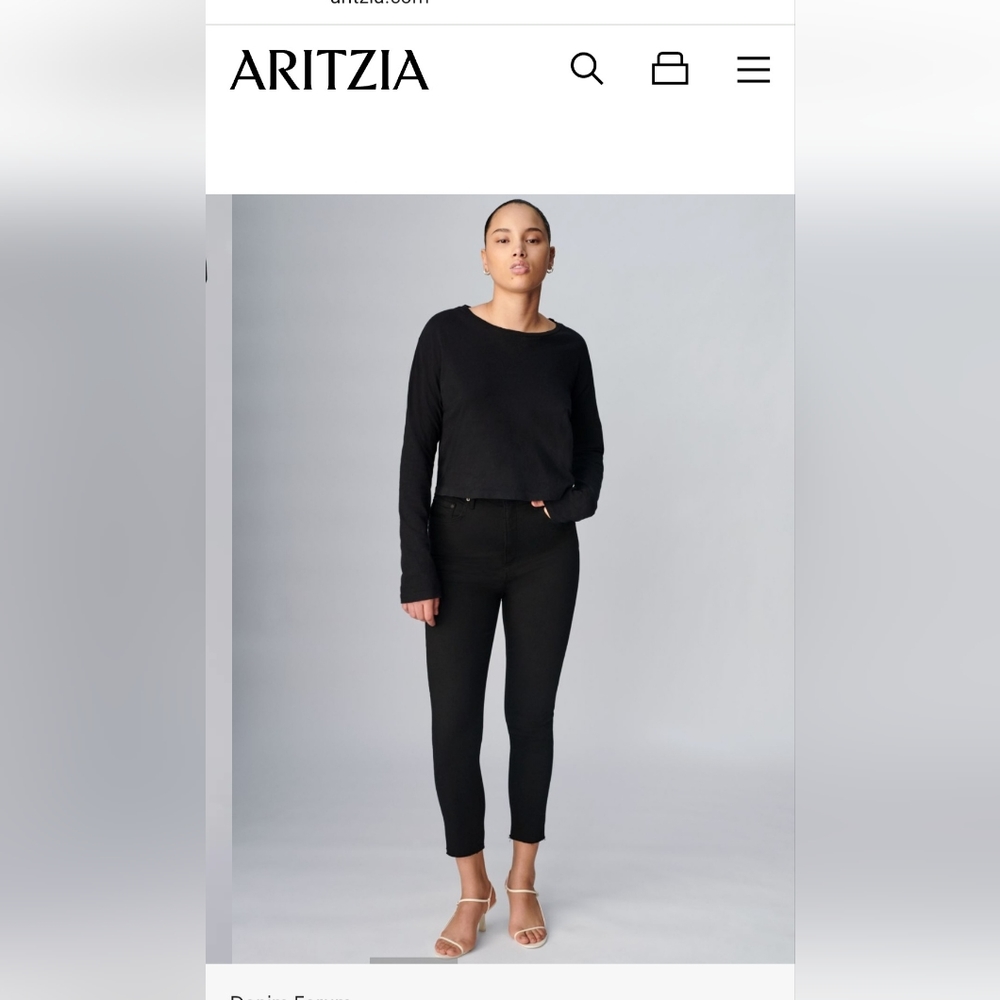 ARITZIA The Lola High Rise Skinny 26L